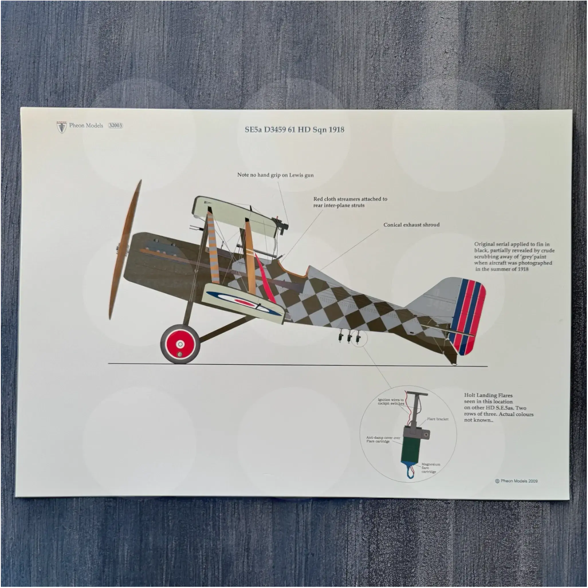 Pheon Decals - Se.5a Nightfighter 2nd Edition - 1/32 scale - 32003