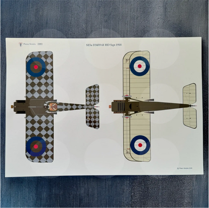 Pheon Decals - Se.5a Nightfighter 2nd Edition - 1/32 scale - 32003