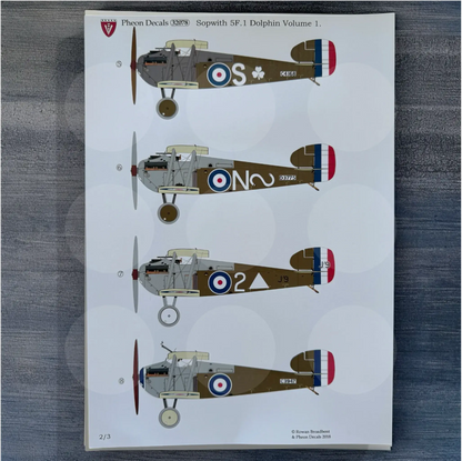 Pheon Decals - Sopwith 5F.1 Dolphin Volume Two - 1/32 scale - 32078