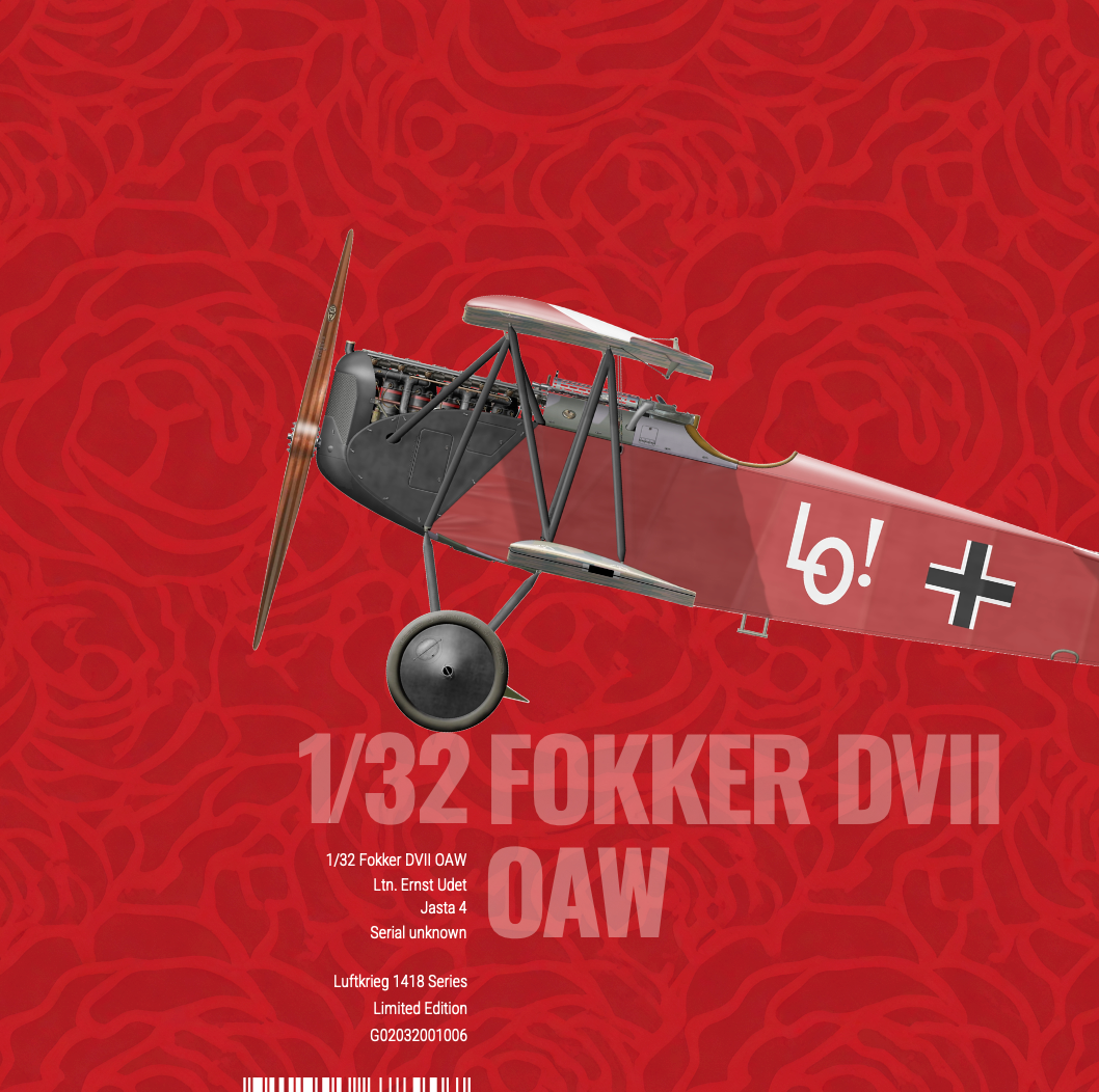 1/32 Fokker DVII OAW - Ernst Udet - Limited Edition